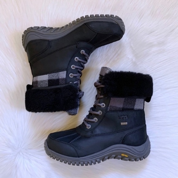 UGG Women’s Adirondack Boot II Plaid Waterproof - Picture 5 of 10